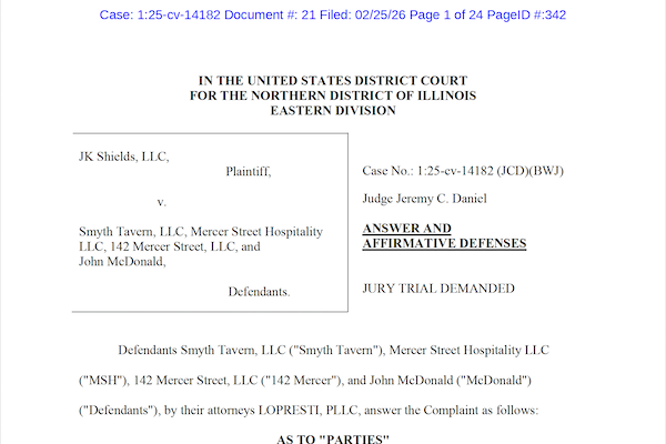 Smyth Tavern, LOPRESTI PLLC